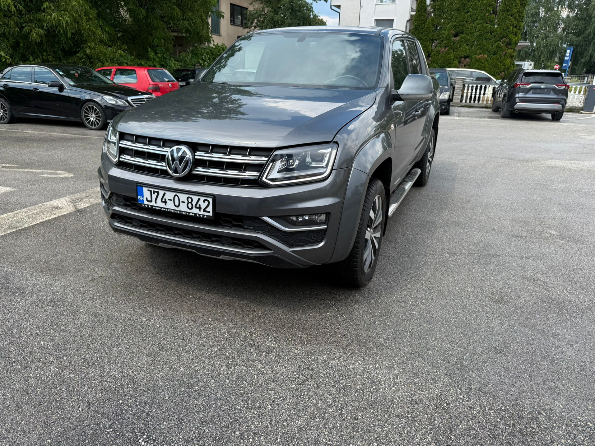 Volkswagen Amarok — vehicle in the Heart of Bosnia fleet